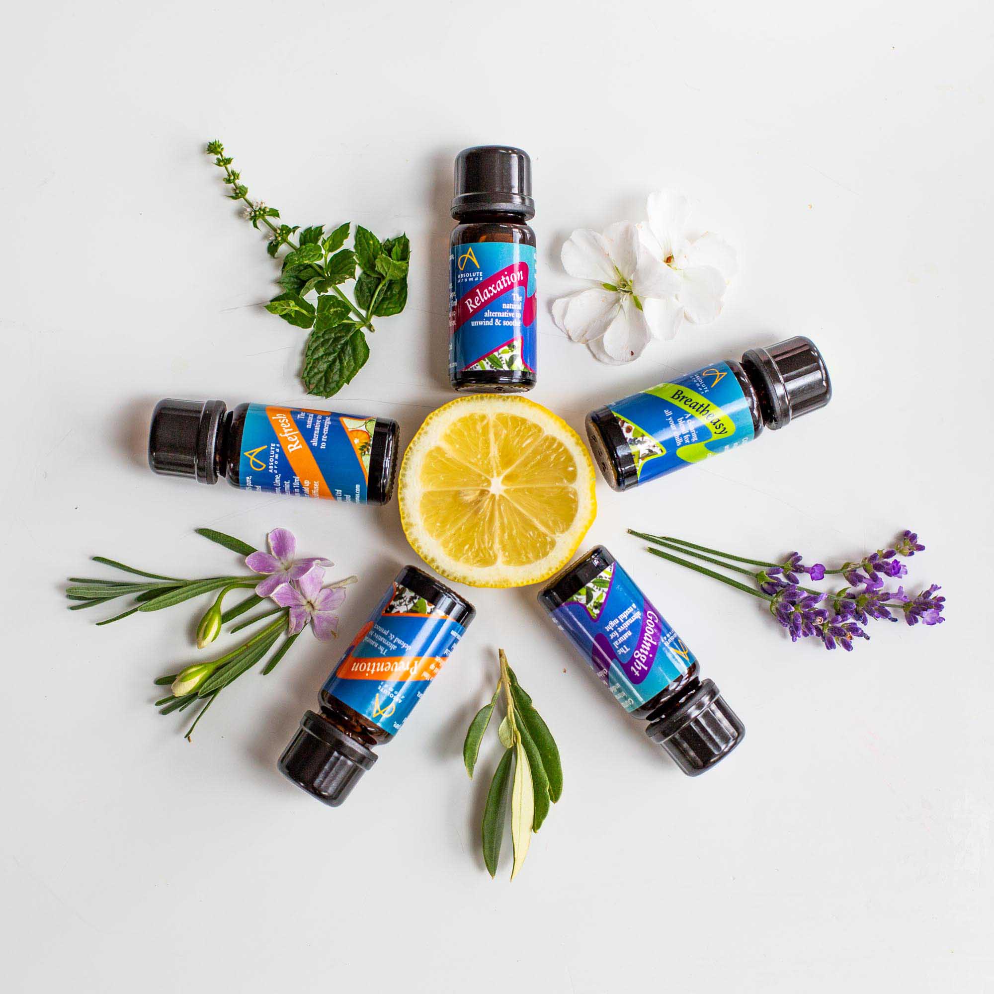 Essential Oil Blend to create a refreshing floral and fruity DIY