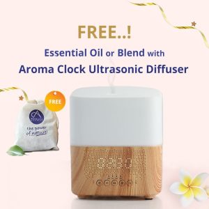 Aroma-Clock Ultrasonic Diffuser